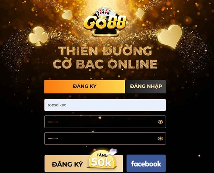 Đăng ký cổng game Go88 nhanh và chuẩn với 5 bước chuẩn nhất